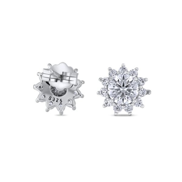 Ohrstecker Sonnenblümchen / 925er Silber Schmuck 21